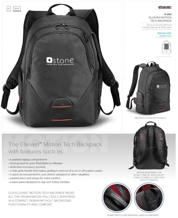 Elleven Motion Tech Backpack