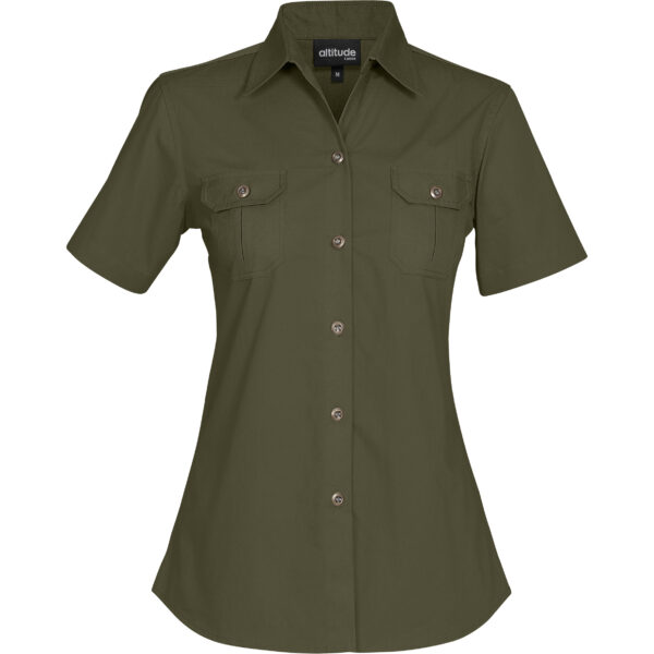 Ladies Short Sleeve Oryx Bush Shirt