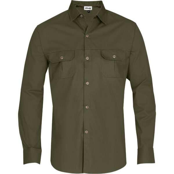 Mens Long Sleeve Oryx Bush Shirt