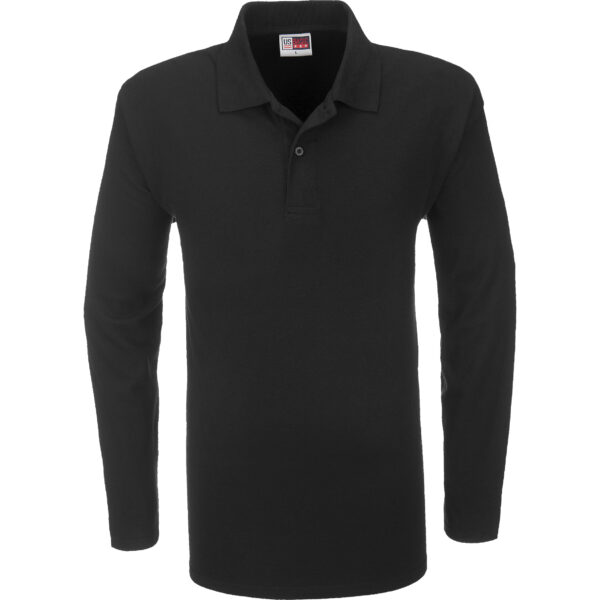 Mens Long Sleeve Boston Golf Shirt