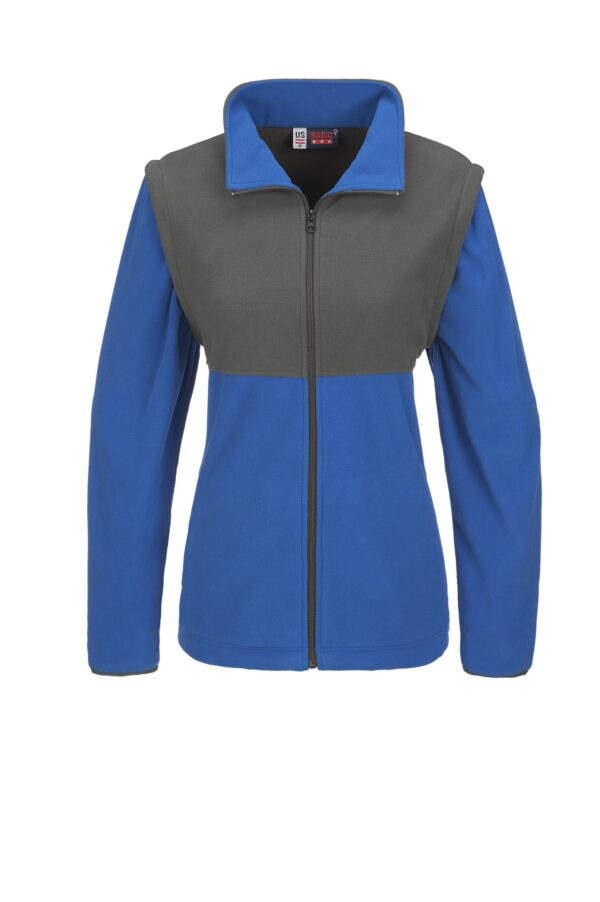 Ladies Benneton Zip-Off Micro Fleece Jacket