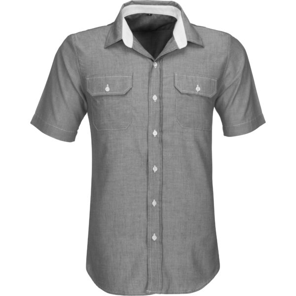 Mens Short Sleeve Windsor Shirt