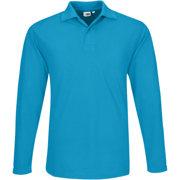 Mens Long Sleeve Elemental Golf Shirt