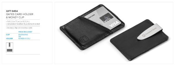 Gates Card Holder & Money Clip