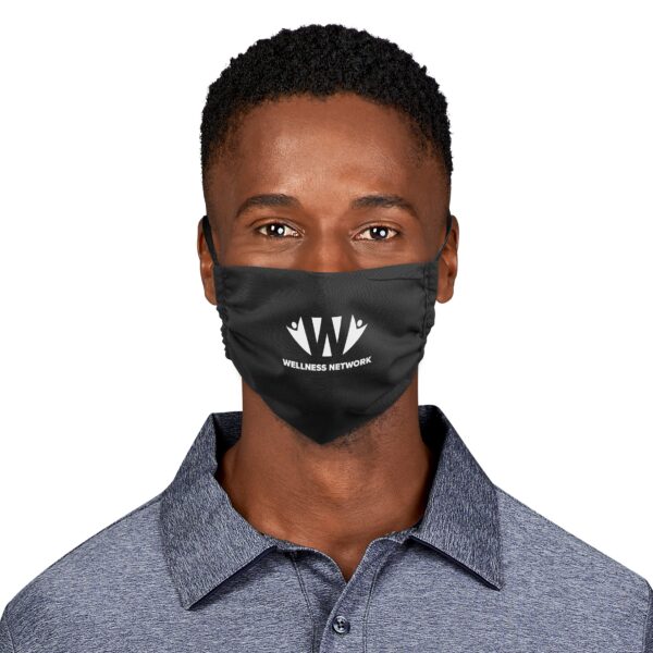 Eva & Elm Double Layer Senior Face Mask - Black Only - Single