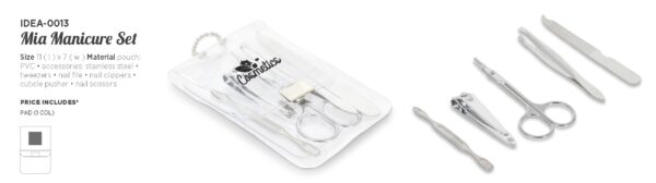 Transparent Manicure Set