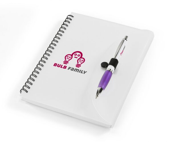 Phoenix A5 Notebook & Pen - Purple Only