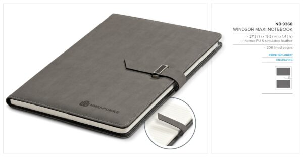 Windsor Maxi Notebook