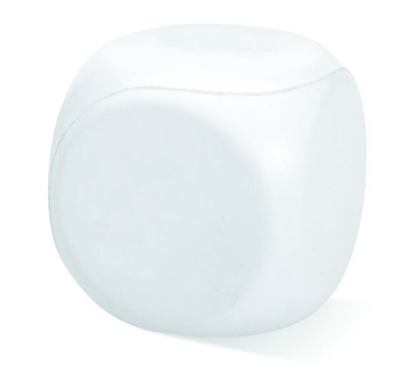 Cube Stress Ball White