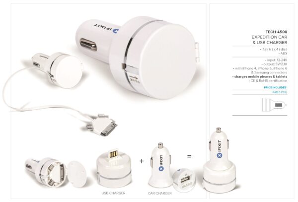 Expedition Car & Usb Charger